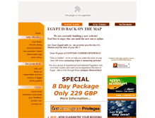 Tablet Screenshot of gotouregypt.com